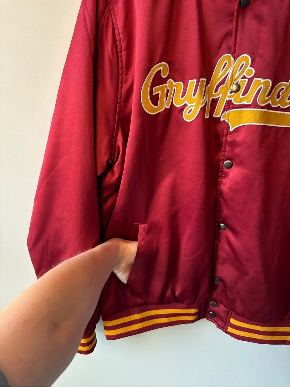 Harry Potter Gryffindor Bomber Jacket - BoxLunch Exclusive